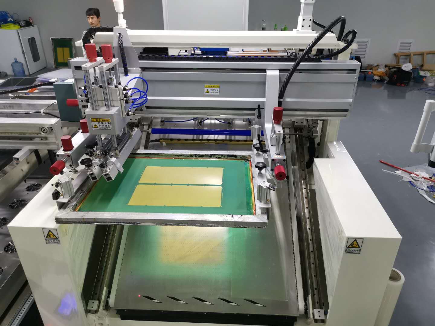 máquina de serigrafía completamente automática full auto screen printing machine