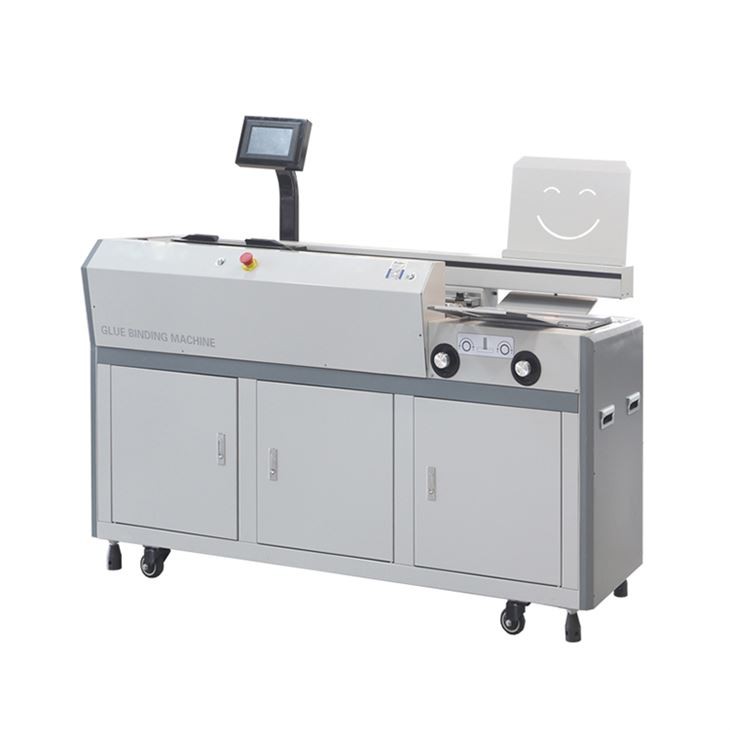 Automático Libro Wireless Glue Binding Machine