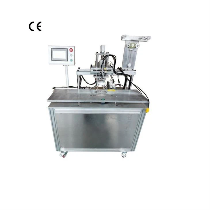 Máquina automática de soldadura por puntos ultrasónica de dos cabezales