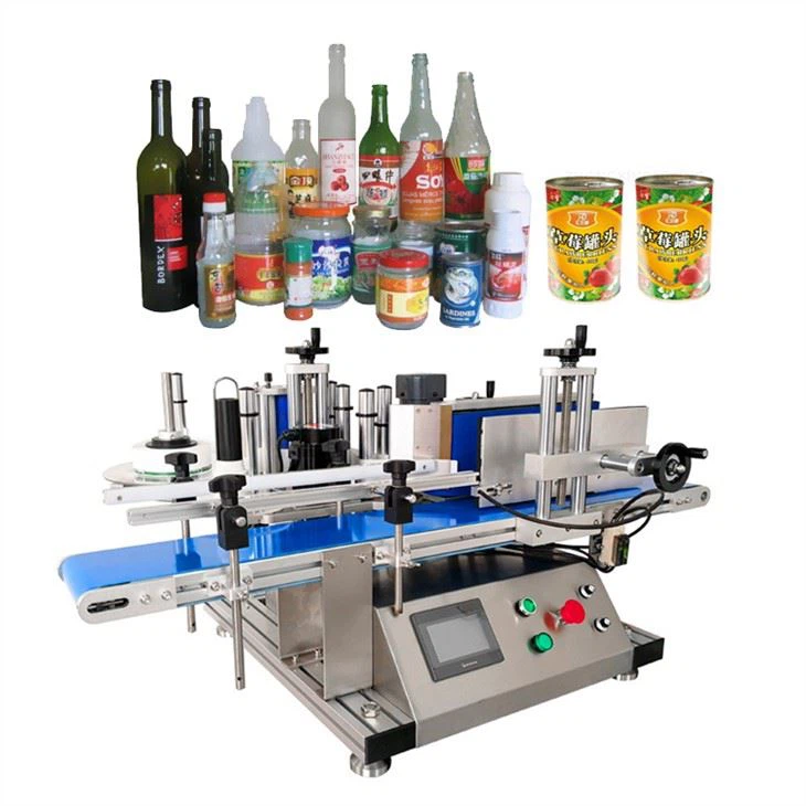 Etiquetadora automática para botella redonda